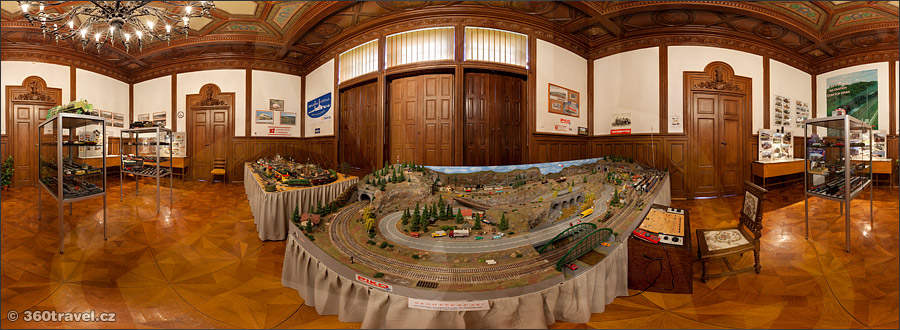 Spustit virtuální prohlídku - Muzeum modelové železnice